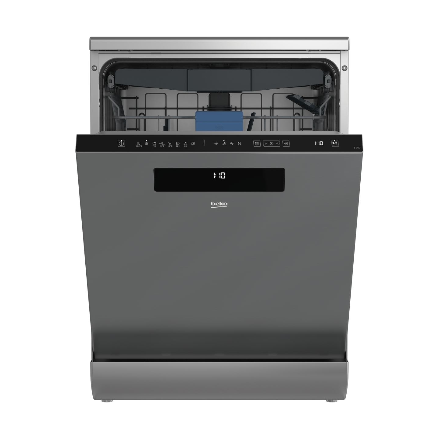 Beko Dishwasher | DEN48530X | Freestanding | Width 60 cm | Number of place settings 15 | Number of programs 8 | Energy efficienc