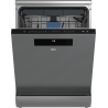 Beko Dishwasher | DEN48530X | Freestanding | Width 60 cm | Number of place settings 15 | Number of programs 8 | Energy efficienc