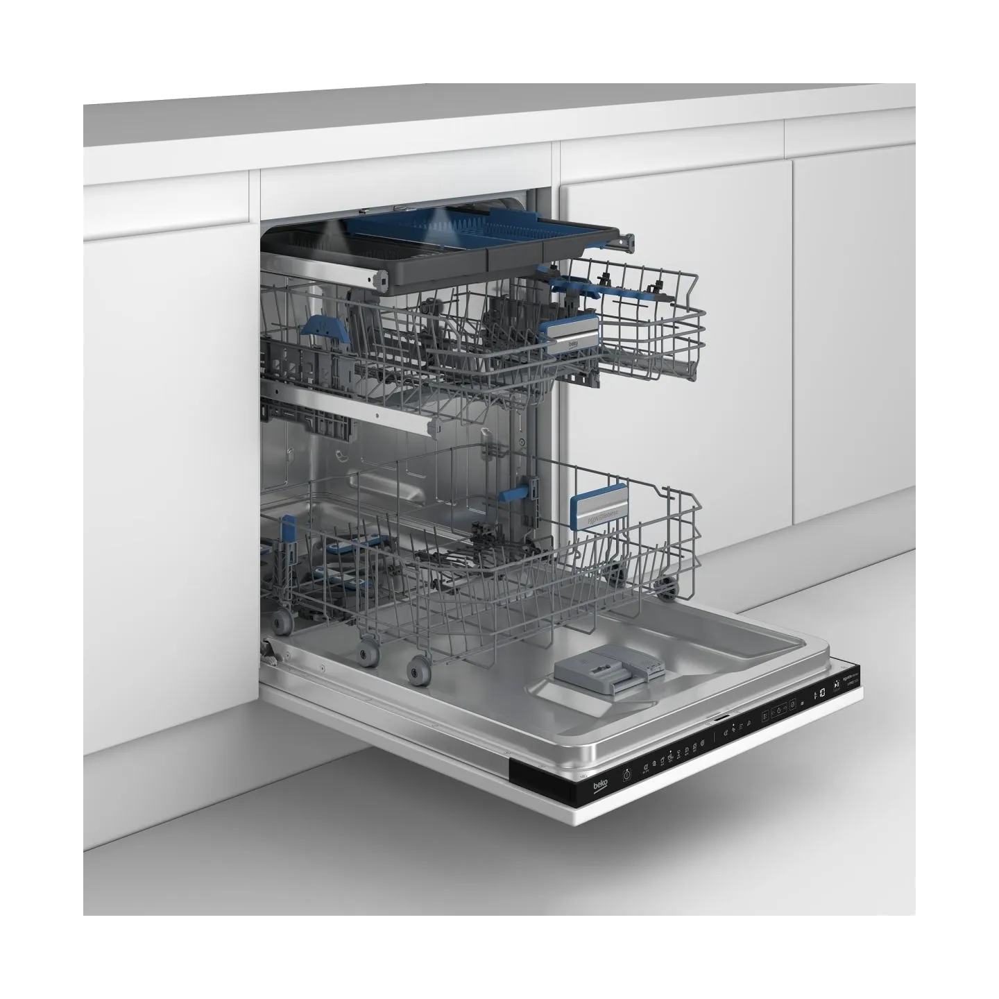 Beko Built-In Dishwasher BDIN38542P, Energy Class C, SelfDry, Led spot / BDIN38542P