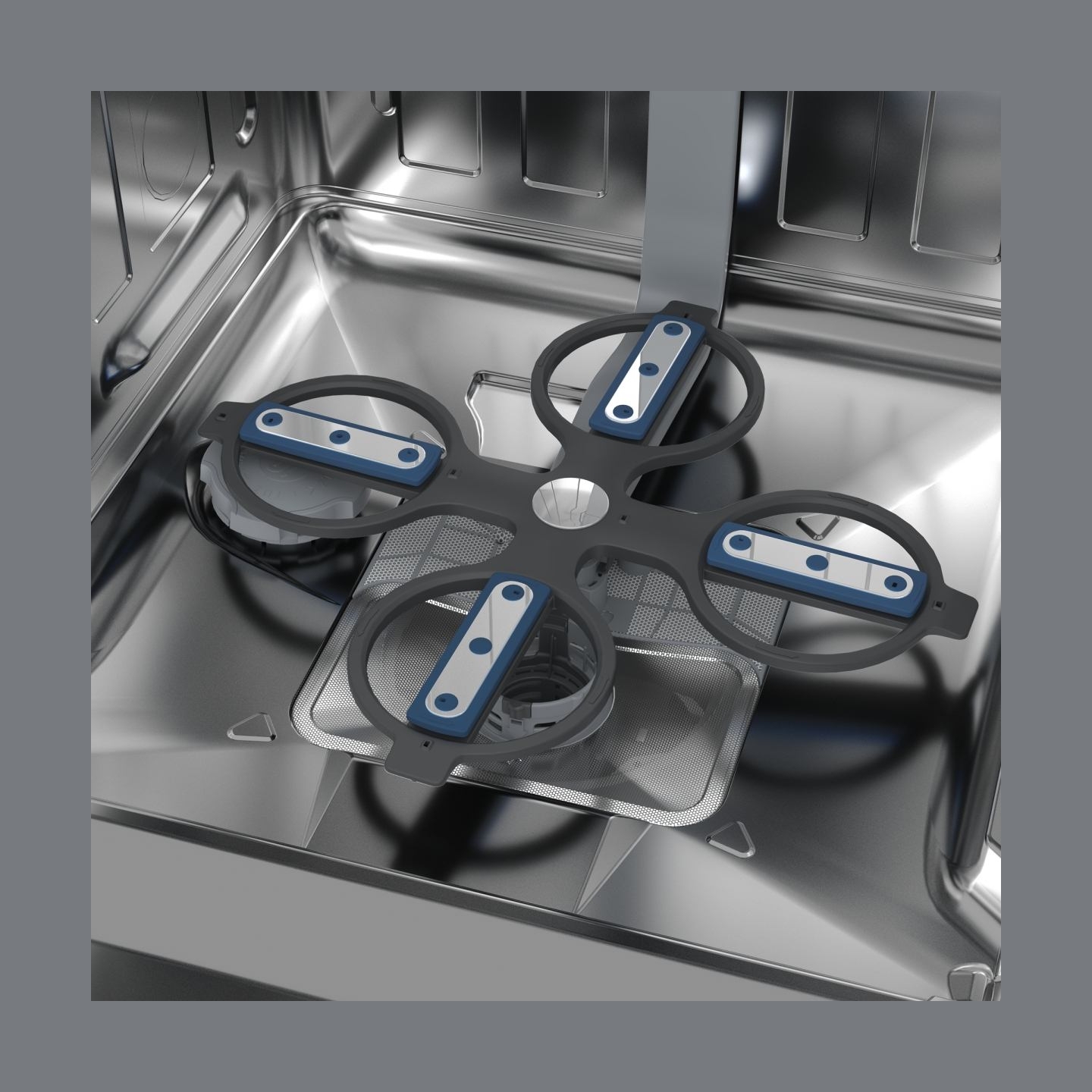 Beko Dishwasher | BDIN38542P | Built-in | Width 60 cm | Number of place settings 15 | Number of programs 8 | Energy efficiency c