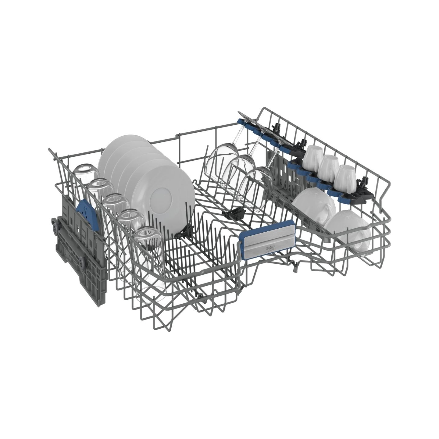 Beko Dishwasher | BDIN38542P | Built-in | Width 60 cm | Number of place settings 15 | Number of programs 8 | Energy efficiency c