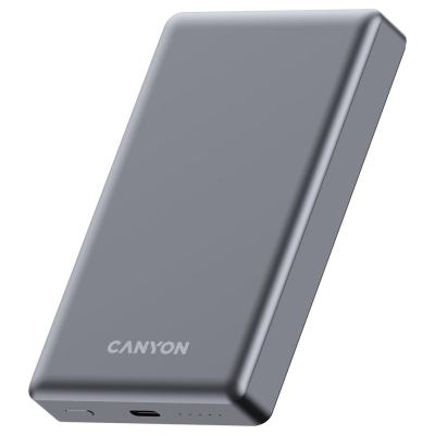 Canyon power bank OnPower 510 slim Magnetic 10000 mAh PD20W Dark Grey