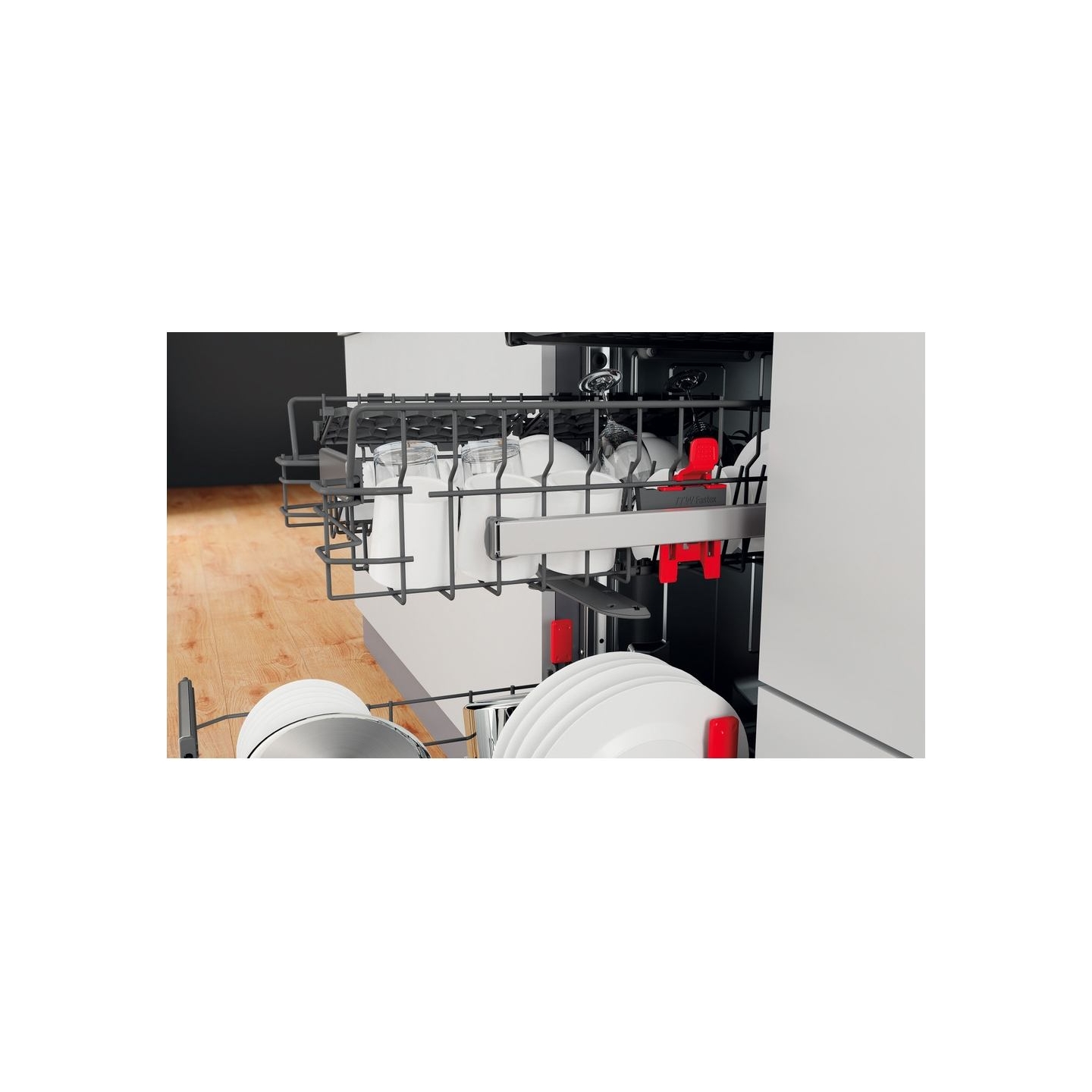 Whirlpool Dishwasher | WSBO 3O34 PF X | Built-in | Width 45 cm | Number of place settings 10 | Number of programs 8 | Energy eff