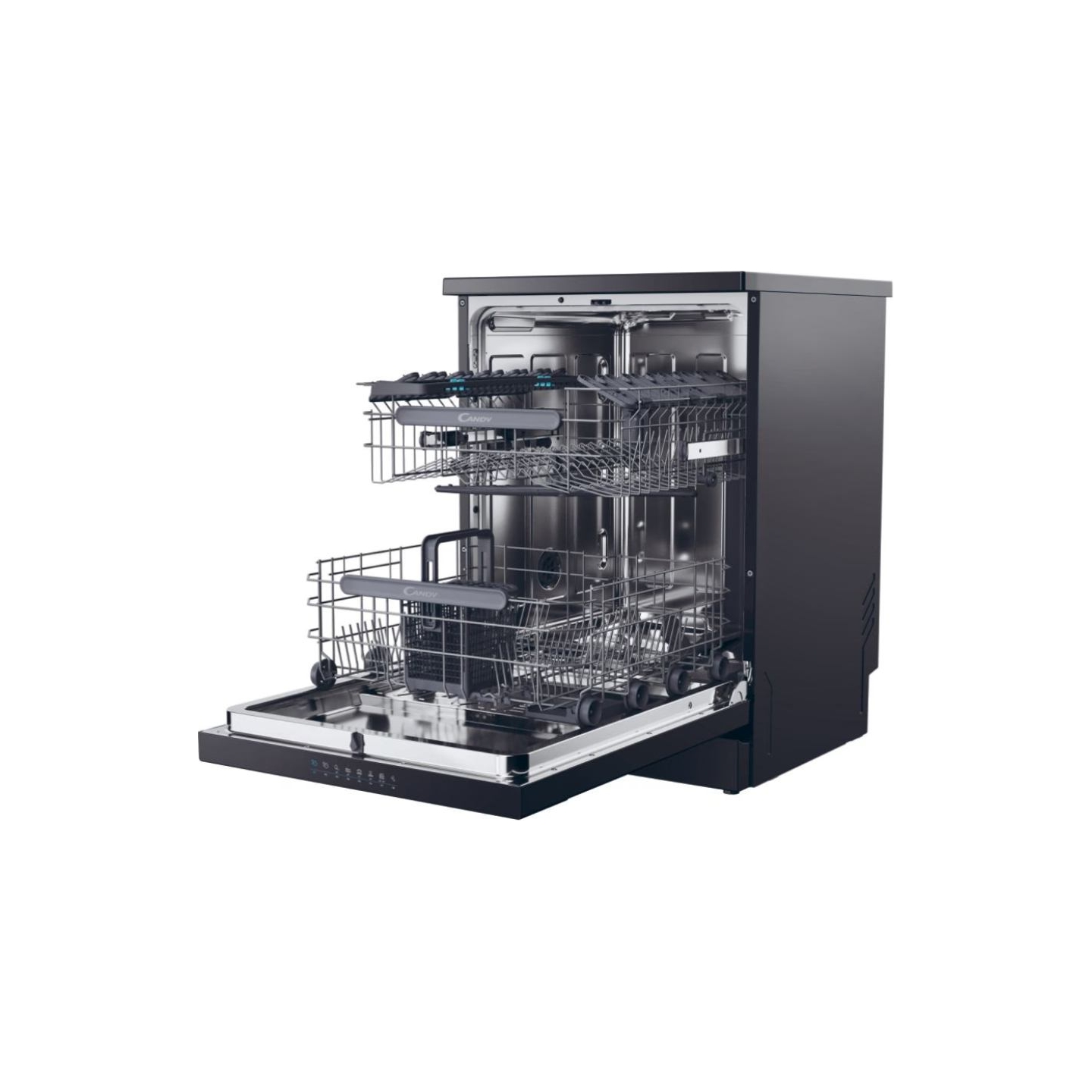 Candy Dishwasher | CF 5C6F0B | Free standing | Width 59.7 cm | Number of place settings 15 | Number of programs 8 | Energy effic
