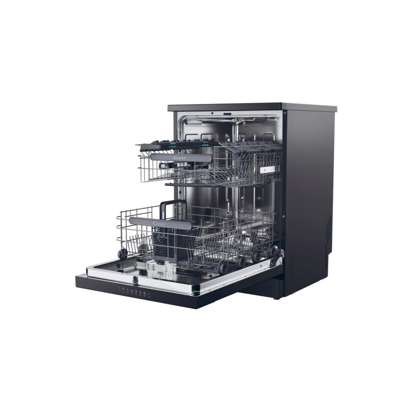 Candy Dishwasher | CF 5C6F0B | Free standing | Width 59.7 cm | Number of place settings 15 | Number of programs 8 | Energy effic