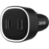 Canyon car charger OnDrive 60 PD 60W 2xUSB-C Black