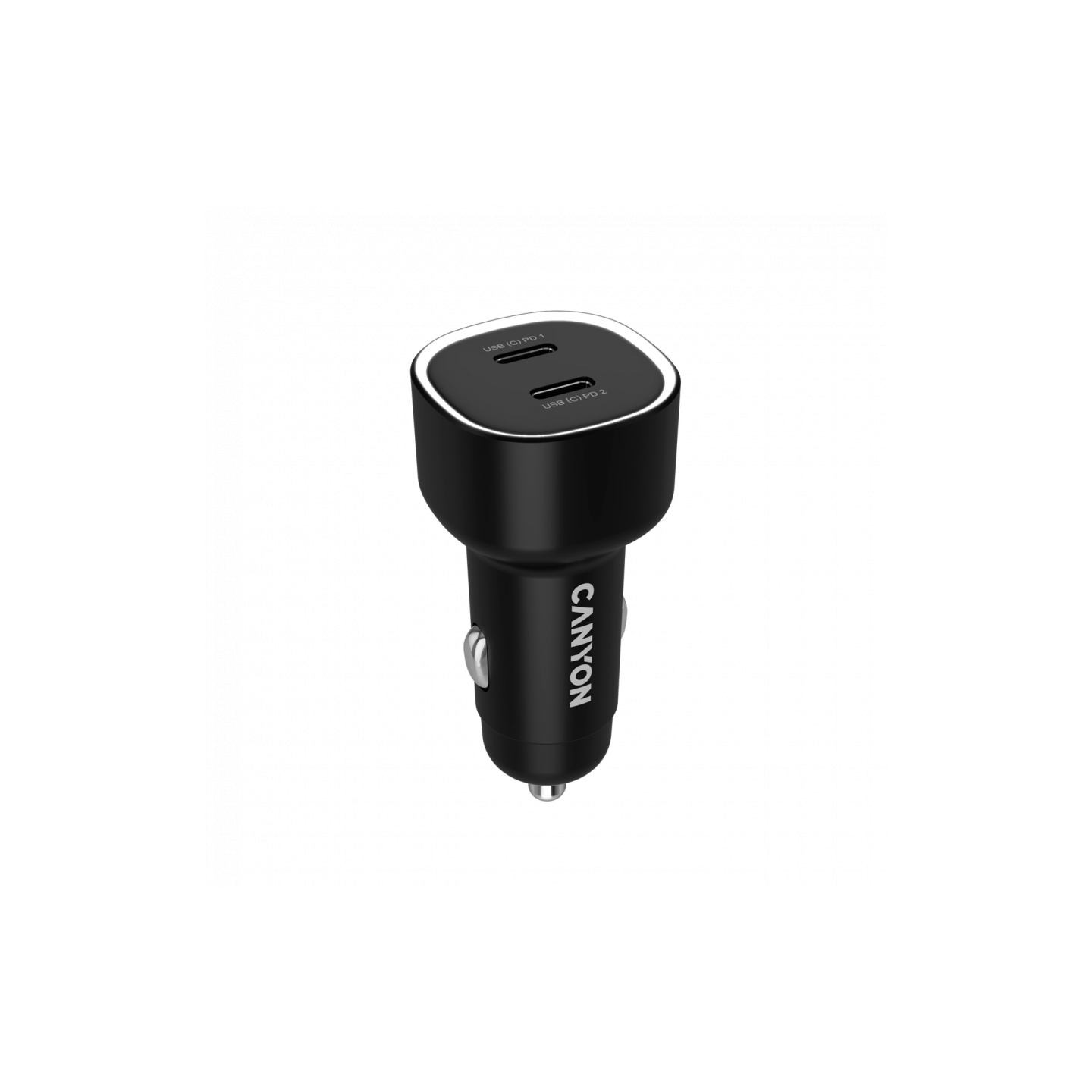 Canyon car charger OnDrive 60 PD 60W 2xUSB-C Black