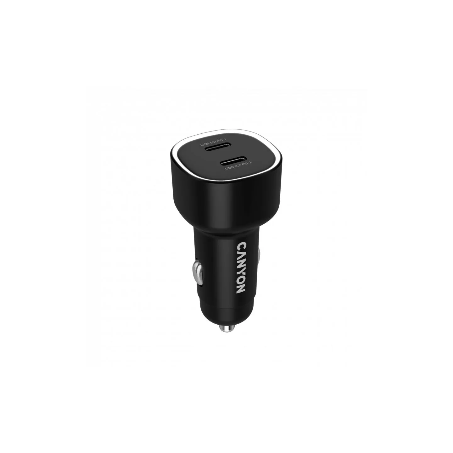 Canyon car charger OnDrive 60 PD 60W 2xUSB-C Black