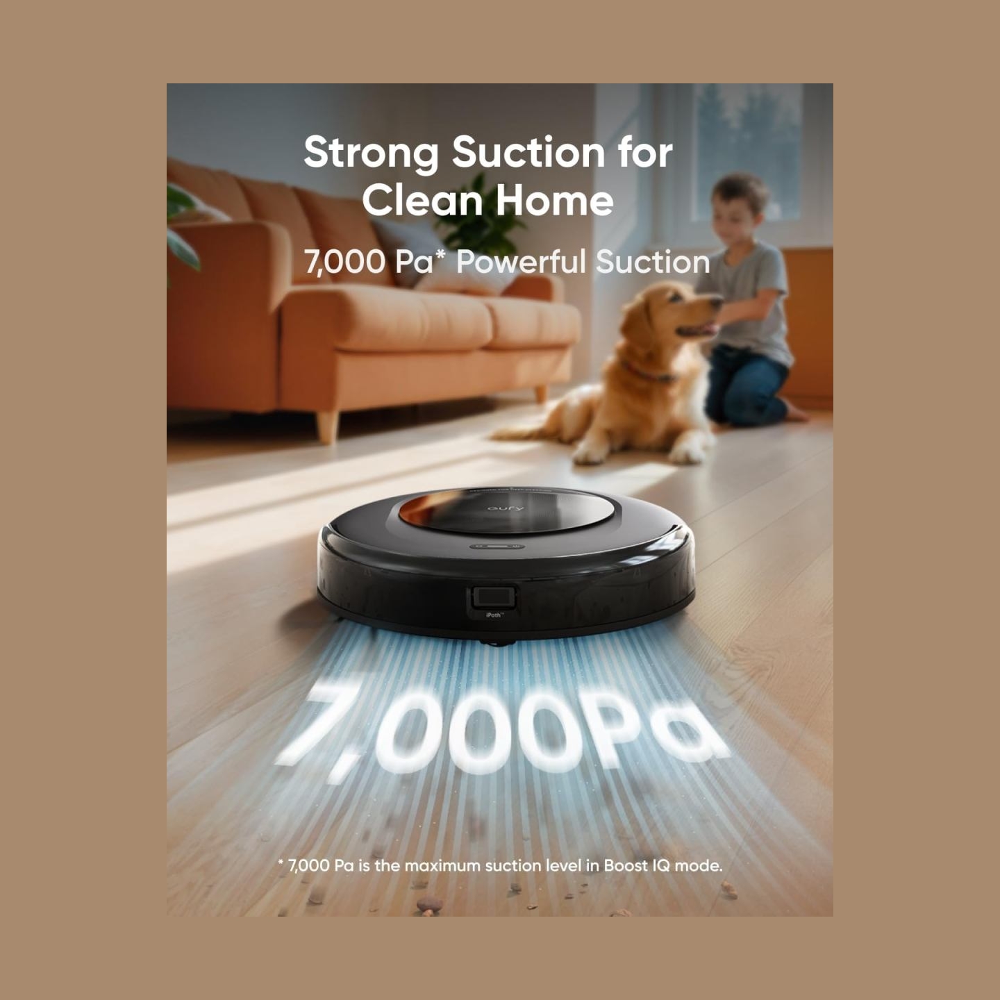 Anker Eufy | Robot Vacuum Cleaner with All-in-One Station | Omni C20 | Wet&Dry | 7000 Pa | Gray