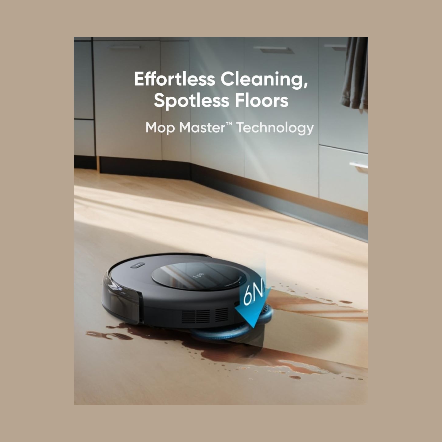 Anker Eufy | Robot Vacuum Cleaner with All-in-One Station | Omni C20 | Wet&Dry | 7000 Pa | Gray
