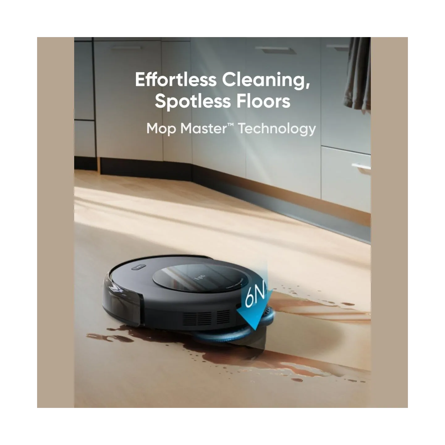Anker Eufy | Robot Vacuum Cleaner with All-in-One Station | Omni C20 | Wet&Dry | 7000 Pa | Gray
