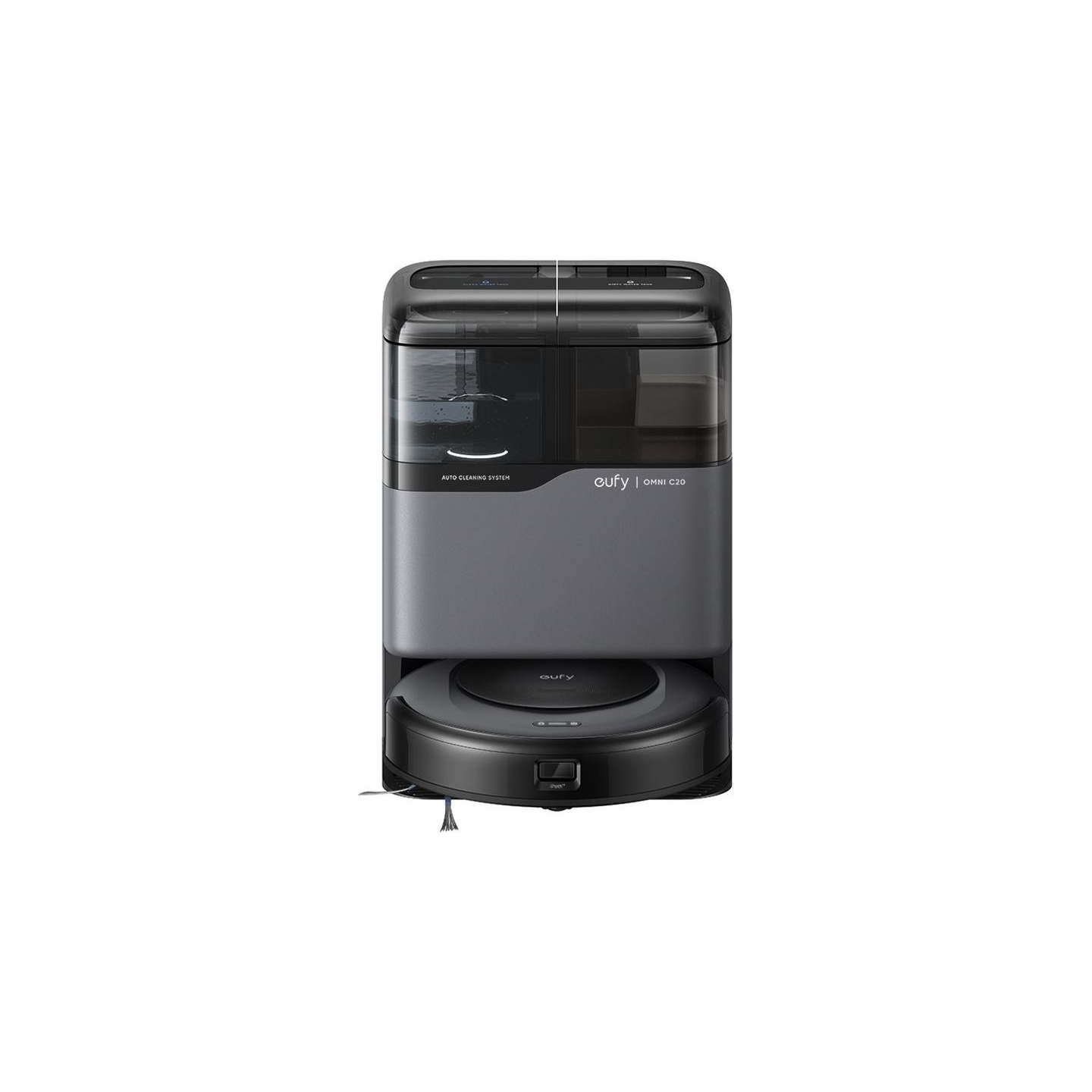 Anker Eufy | Robot Vacuum Cleaner with All-in-One Station | Omni C20 | Wet&Dry | 7000 Pa | Gray