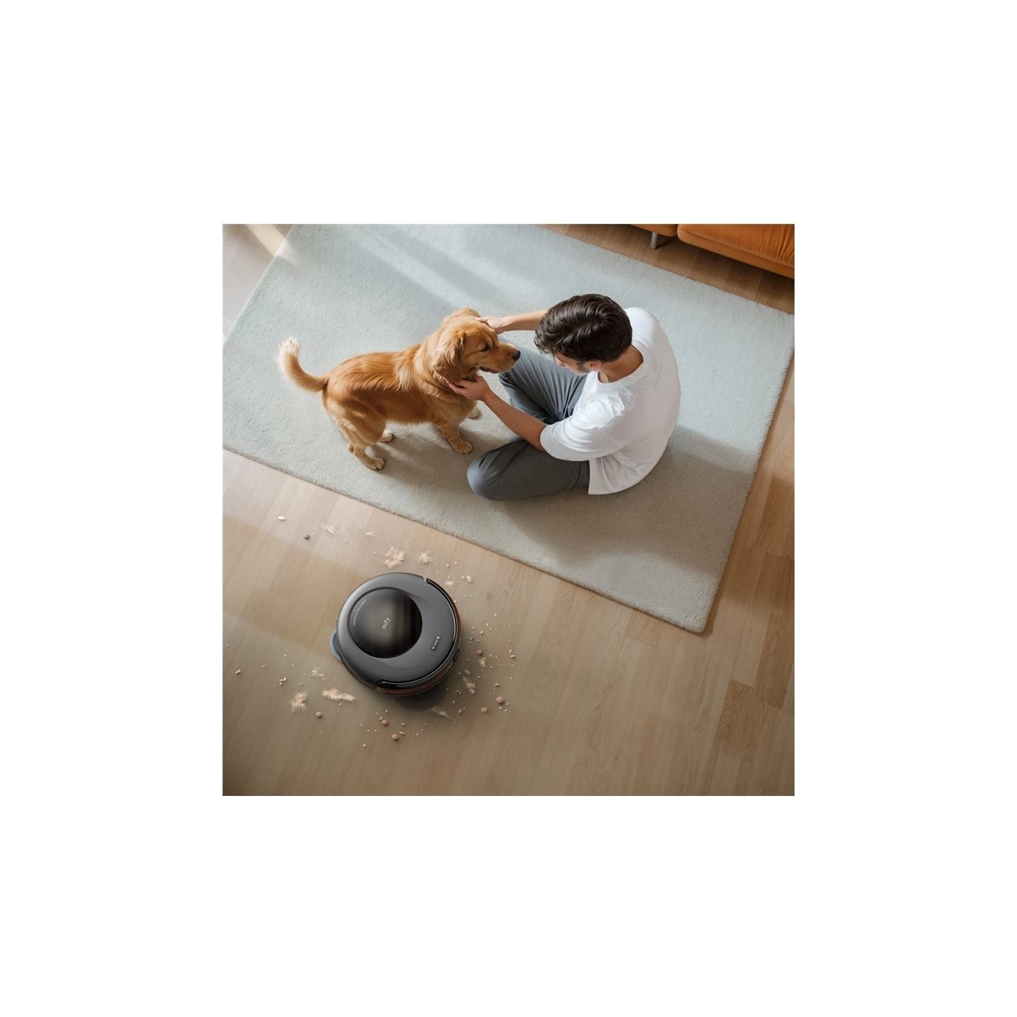 Anker Eufy | Robot Vacuum Cleaner with All-in-One Station | Omni C20 | Wet&Dry | 7000 Pa | Gray