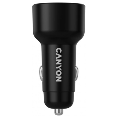 Canyon car charger OnDrive 60 PD 60W 2xUSB-C Black