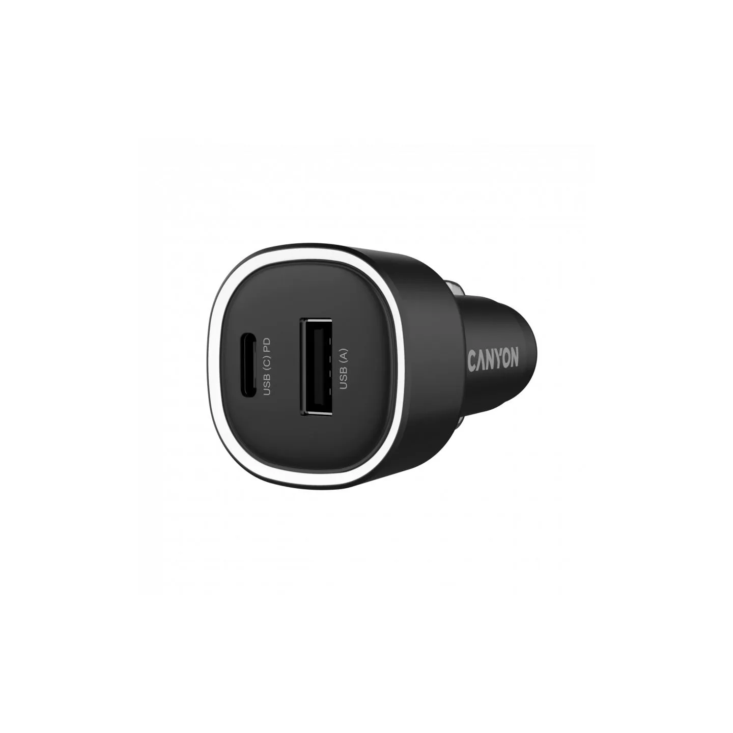 Canyon car charger OnDrive 48 PD 48W USB-A+USB-C Black
