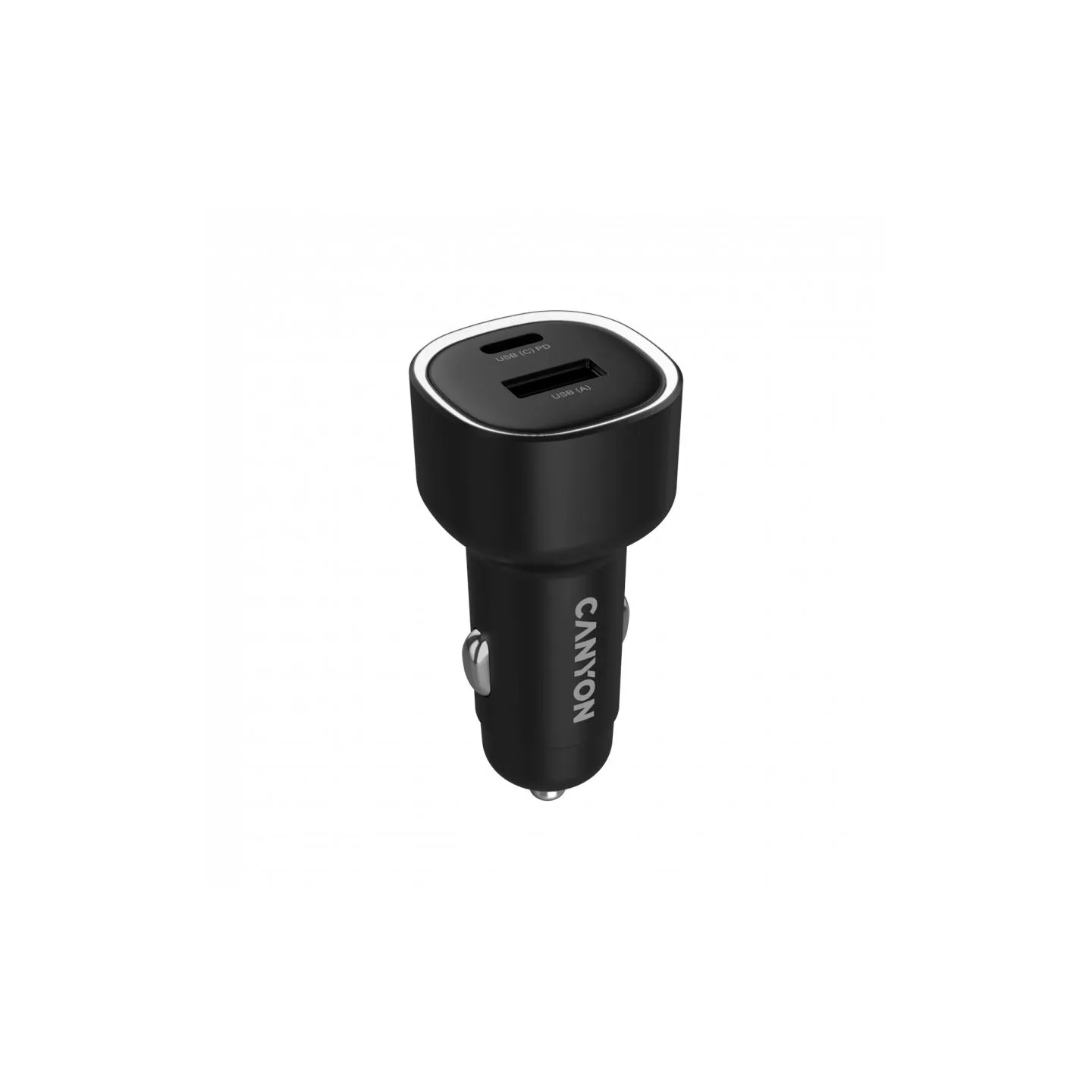 Canyon car charger OnDrive 48 PD 48W USB-A+USB-C Black