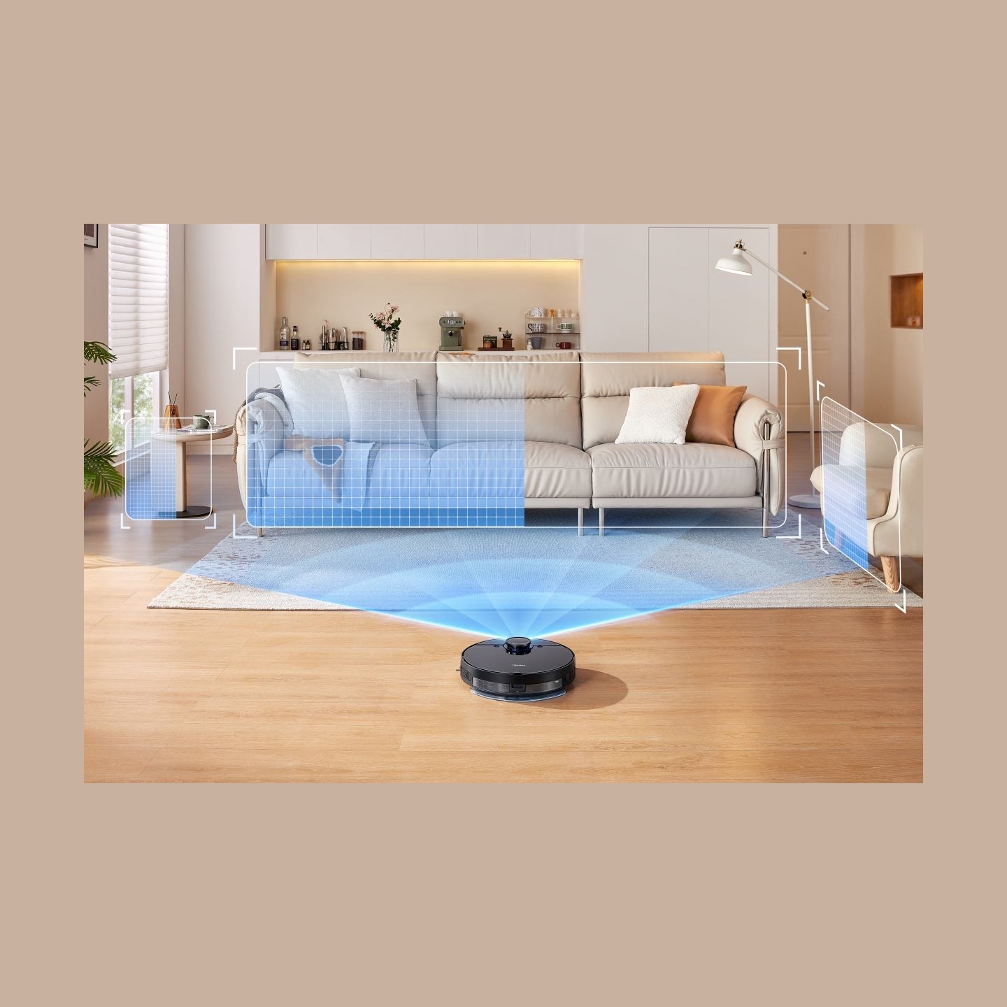 Midea Robot Vacuum Cleaner | M7 Evo | Dry | Lithium ion | 5200 mAh | Dust capacity 0.43 L | 8000 Pa | Black