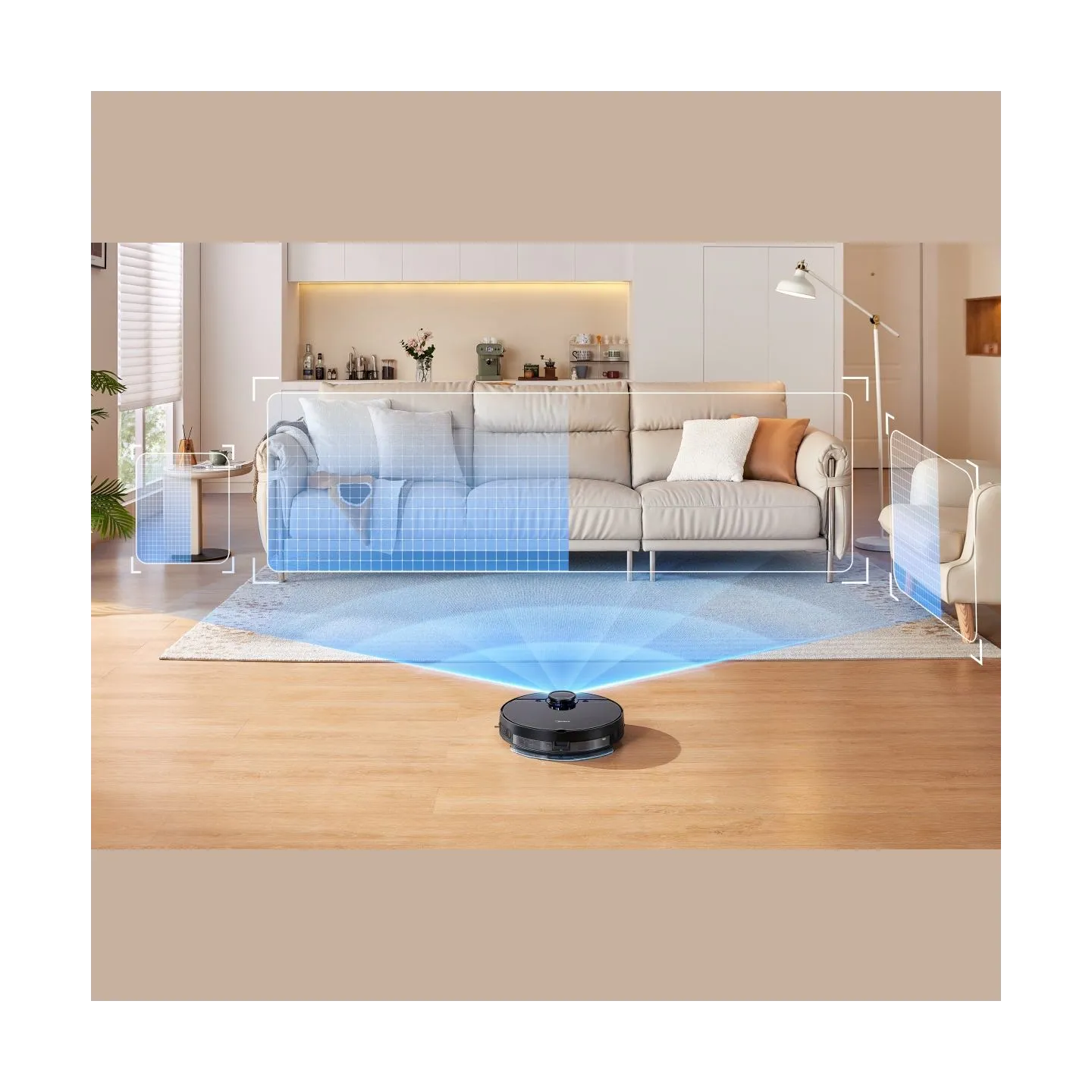 Midea Robot Vacuum Cleaner | M7 Evo | Dry | Lithium ion | 5200 mAh | Dust capacity 0.43 L | 8000 Pa | Black