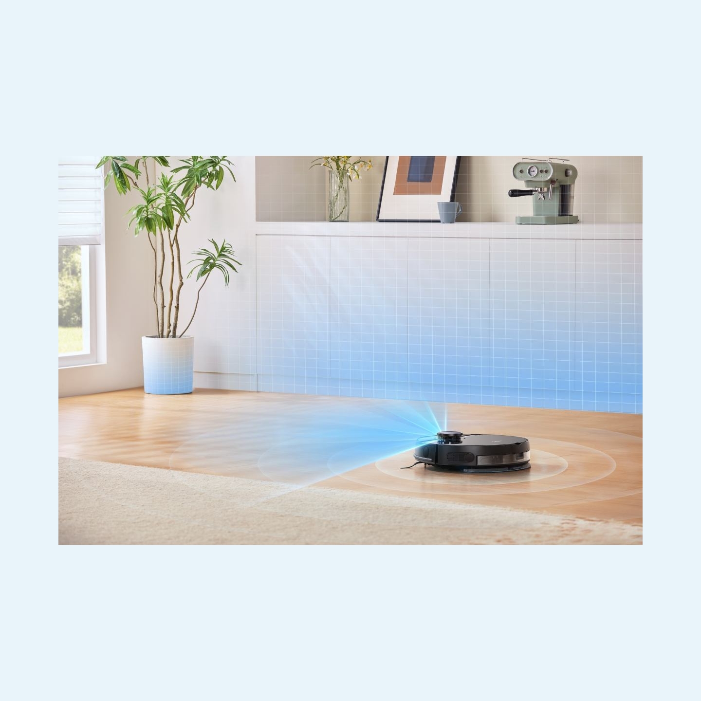 Midea Robot Vacuum Cleaner | M7 Evo | Dry | Lithium ion | 5200 mAh | Dust capacity 0.43 L | 8000 Pa | Black