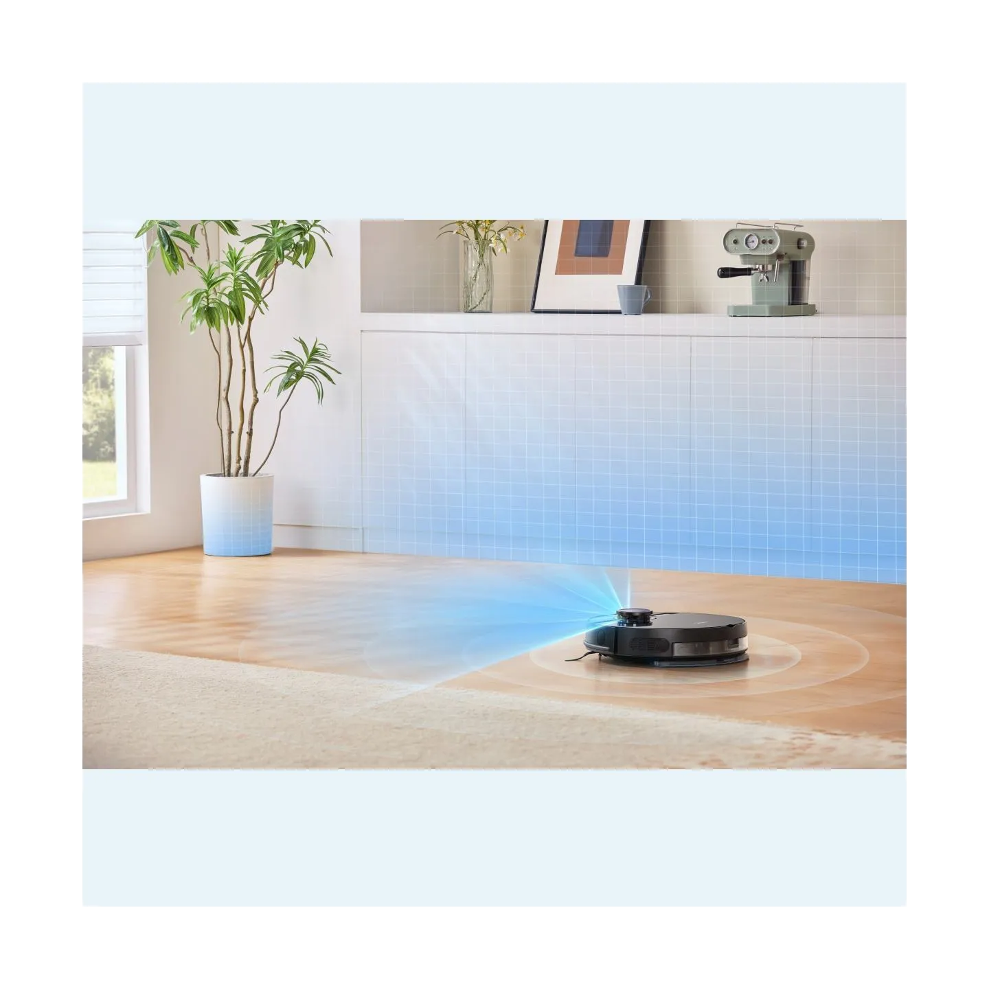 Midea Robot Vacuum Cleaner | M7 Evo | Dry | Lithium ion | 5200 mAh | Dust capacity 0.43 L | 8000 Pa | Black