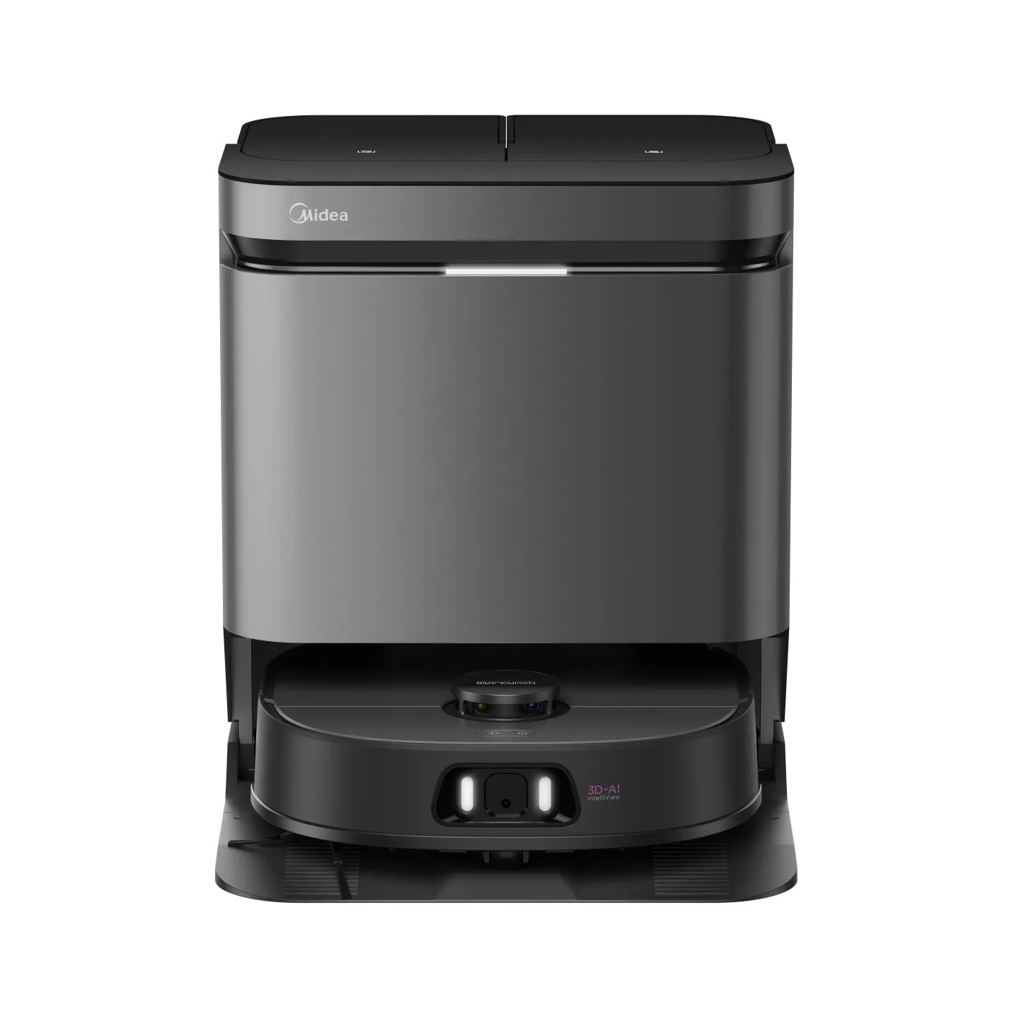Midea Robot Vacuum Cleaner | V15 | Wet&Dry | 5200 mAh | Dust capacity 3 L | 16200 Pa | Black