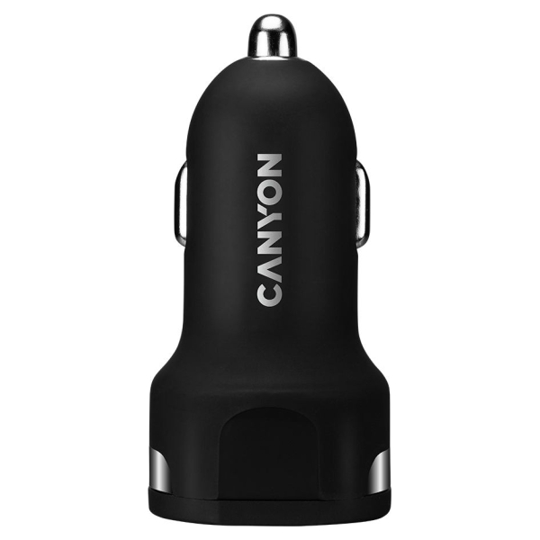 Canyon car charger C-04 2.4A/2USB-A Black