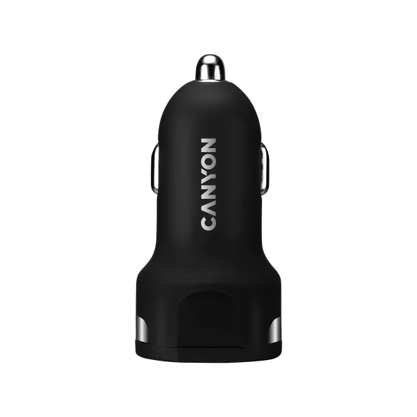 Canyon car charger C-04 2.4A/2USB-A Black