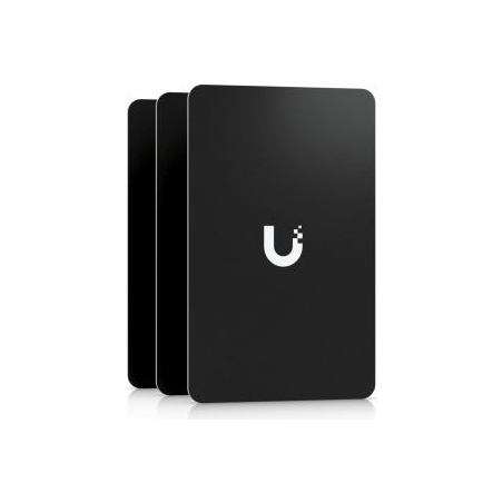 Ubiquiti A pack of 10 highly-secure NFC cards used for access control within UniFi. Color - Black