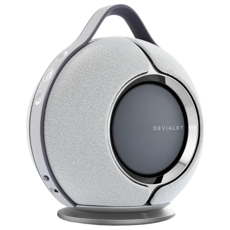 Devialet Mania Light Grey with dock