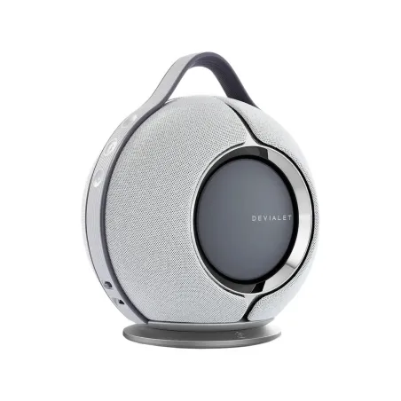 Devialet Mania Light Grey with dock