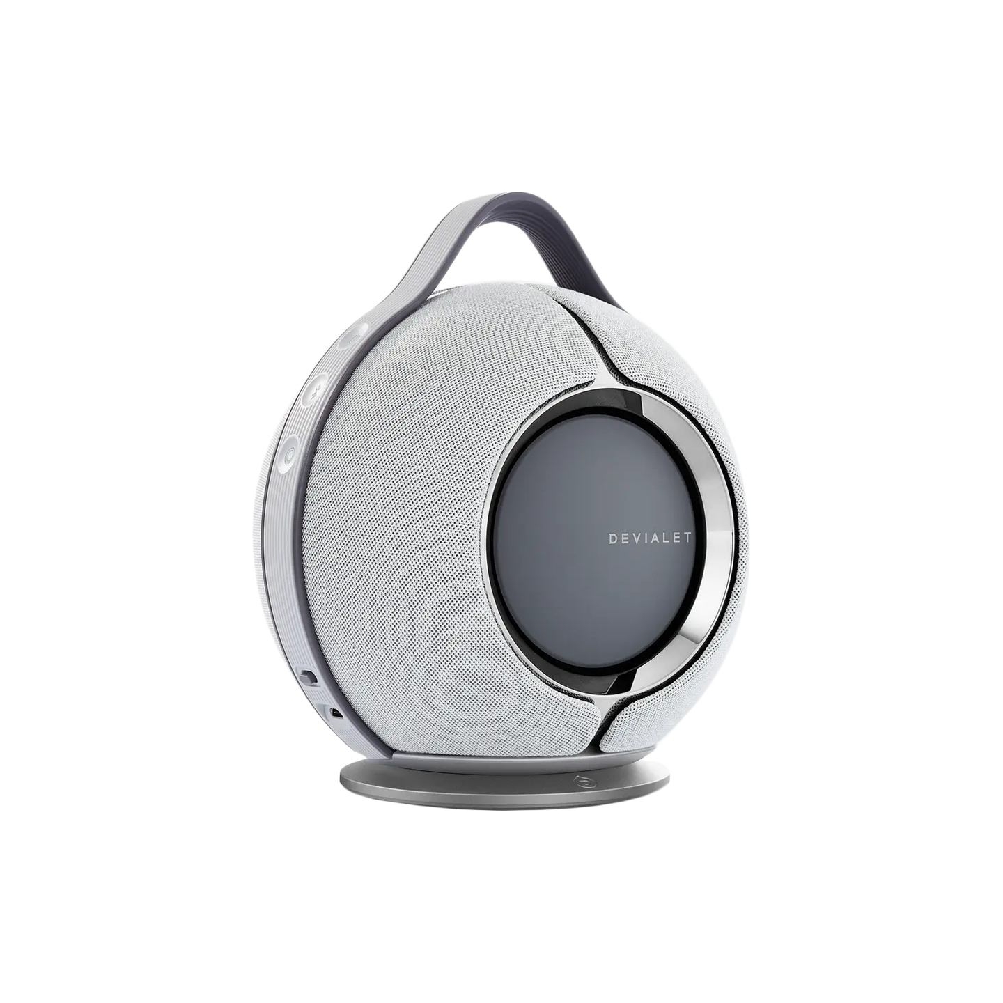 Devialet Mania Light Grey with dock