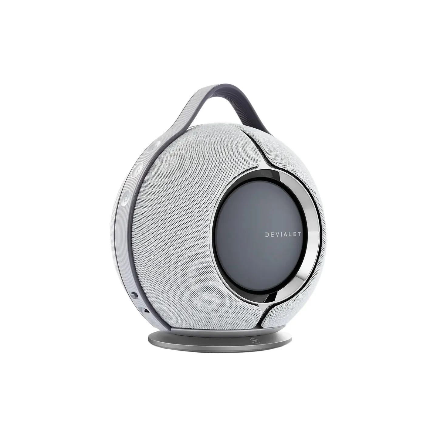 Devialet Mania Light Grey with dock