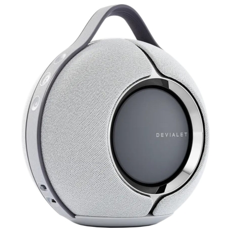 Devialet Mania Light Grey with dock