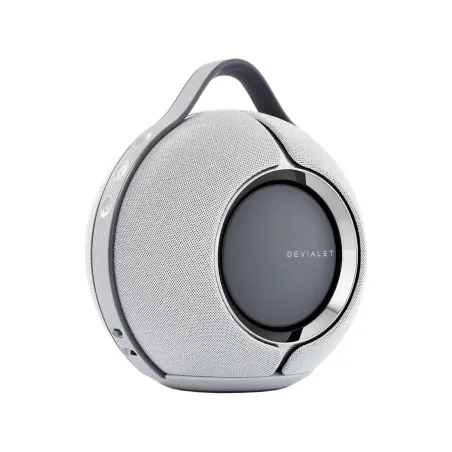 Devialet Mania Light Grey with dock