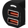 Canyon car charger C-04 2.4A/2USB-A Black