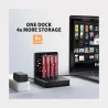 Axagon ADSA-M2C44 USB4 docking station for 4x M.2 NVMe SSDs with disk cloning function without a PC