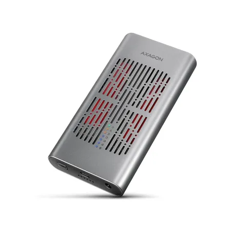 Axagon EEM2-20GB USB-C enclosu re Gen2 2xNVMe M.2 SSD