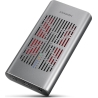 Axagon EEM2-20GB USB-C enclosu re Gen2 2xNVMe M.2 SSD