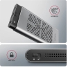 Axagon EEM2-20GB USB-C enclosu re Gen2 2xNVMe M.2 SSD