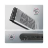 Axagon EEM2-20GD USB-C 20Gbps Dual M.2 NVMe SSD CLONE MASTER Enclosure. External USB-C 20Gbps metal box for two M.2 NVMe SSD dis