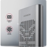Axagon EEM2-20GB USB-C enclosu re Gen2 2xNVMe M.2 SSD