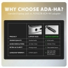 Axagon ADA-HA USB-A Hi-Res DAC audio adapter. External USB-A sound card to 3,5 mm jack, 384 kHz 32 bit DAC, stereo