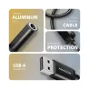 Axagon ADA-HA USB-A Hi-Res DAC audio adapter. External USB-A sound card to 3,5 mm jack, 384 kHz 32 bit DAC, stereo