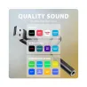 Axagon ADA-HA USB-A Hi-Res DAC audio adapter. External USB-A sound card to 3,5 mm jack, 384 kHz 32 bit DAC, stereo