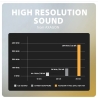 Axagon ADA-HA USB-A Hi-Res DAC audio adapter. External USB-A sound card to 3,5 mm jack, 384 kHz 32 bit DAC, stereo
