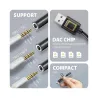 Axagon ADA-HA USB-A Hi-Res DAC audio adapter. External USB-A sound card to 3,5 mm jack, 384 kHz 32 bit DAC, stereo