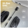Axagon ADA-HA USB-A Hi-Res DAC audio adapter. External USB-A sound card to 3,5 mm jack, 384 kHz 32 bit DAC, stereo