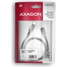 Axagon Extension USB 20Gbps cable length 1 m. PD 240W, 5A, 8K HD video. Black braided.