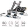 Axagon PCEA-S4N, PCIe controller 4x RS232