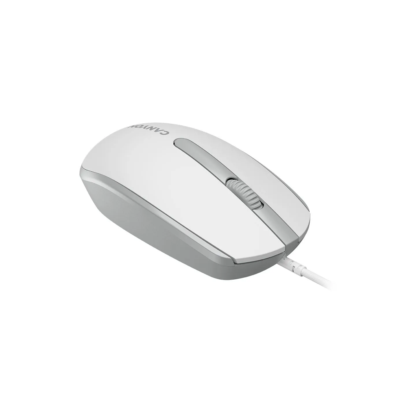 Canyon mouse M-10 Wired White Grey